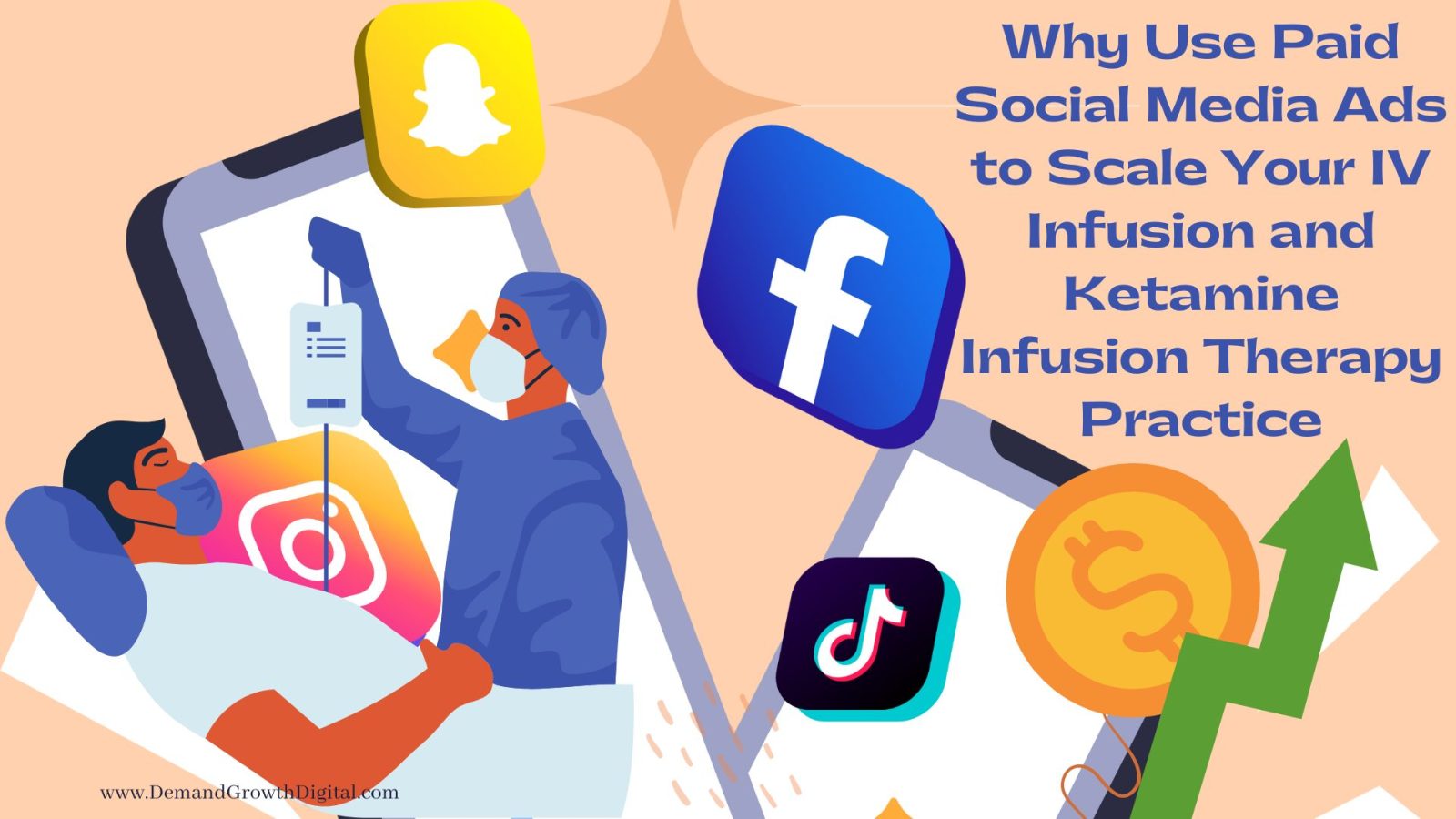 Why Use Paid Social Media Ads to Scale Your IV Infusion and Ketamine Infusion Therapy Practice