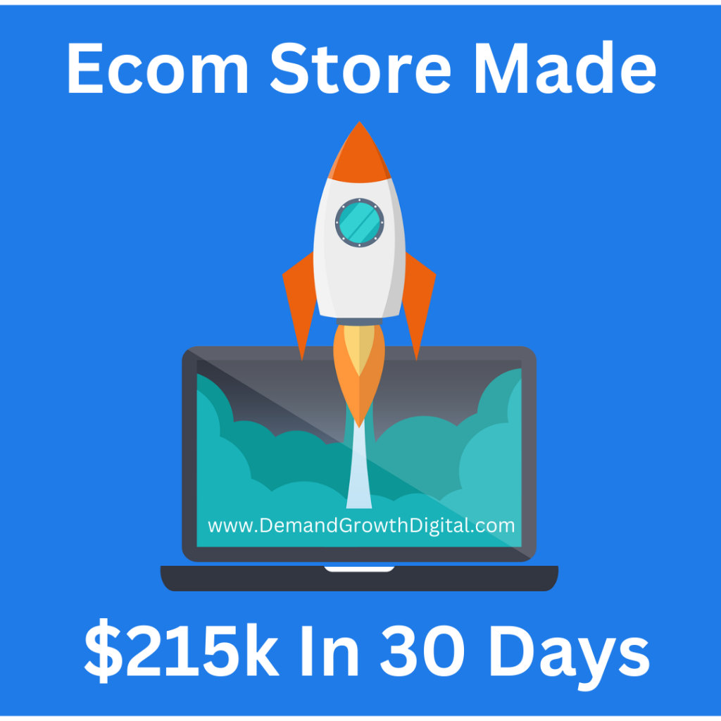 Ecommerce Shopify Store Made $215k In 30 Days Running Facebook & Instagram Ads