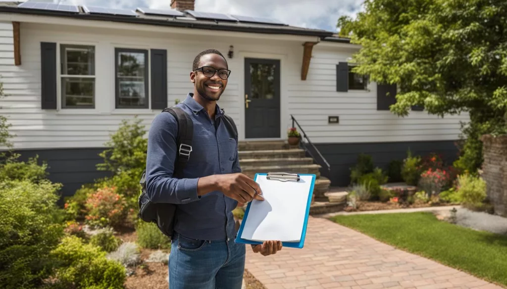 canvassing neighborhood