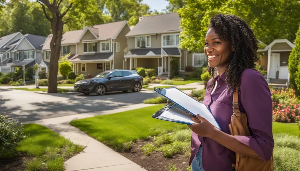 canvassing neighborhoods