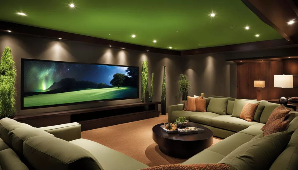 energy-efficient home theater