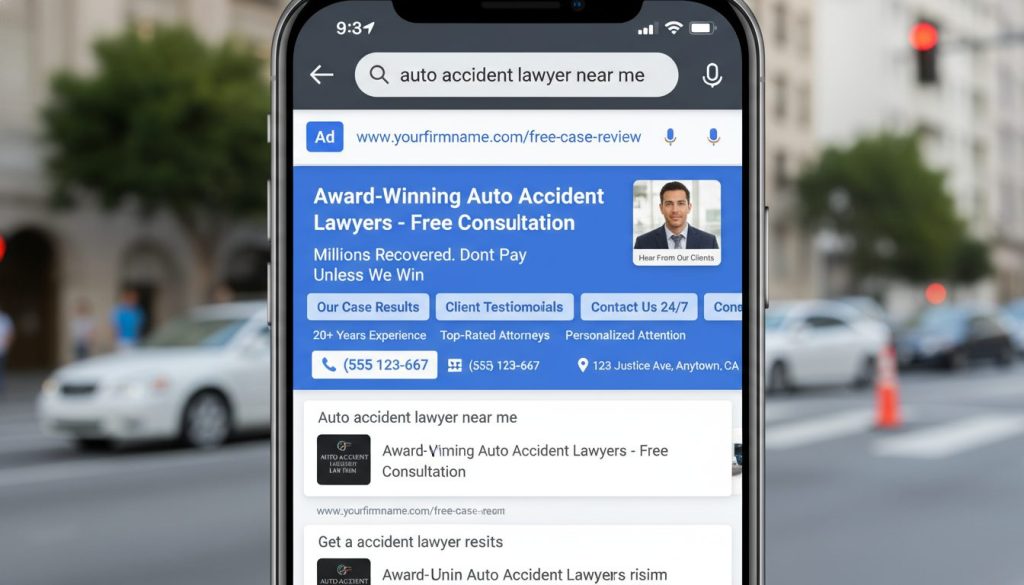PPC management for auto accident lawyers PPC management for auto accident lawyers