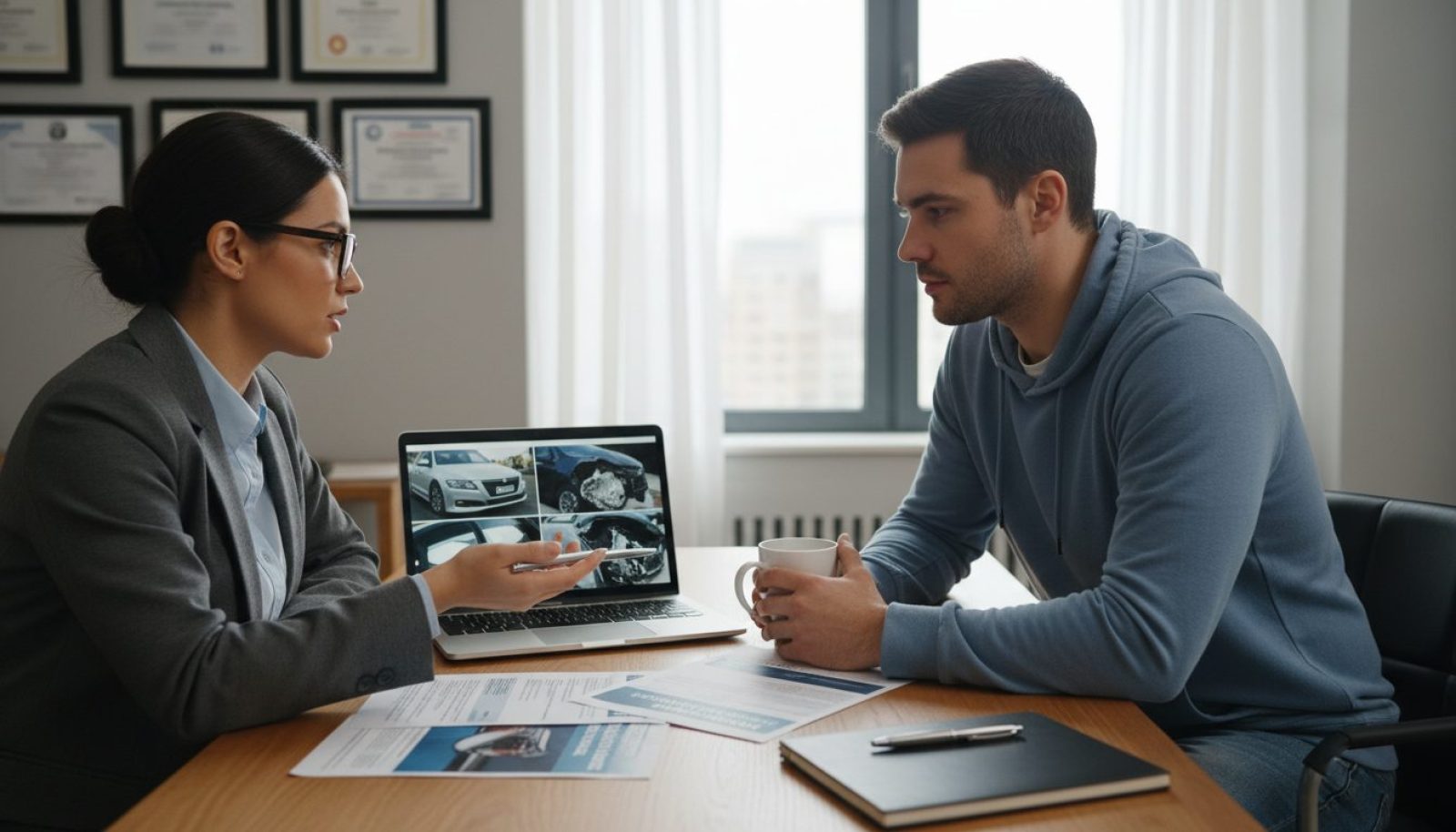 automobile collision claim optimization