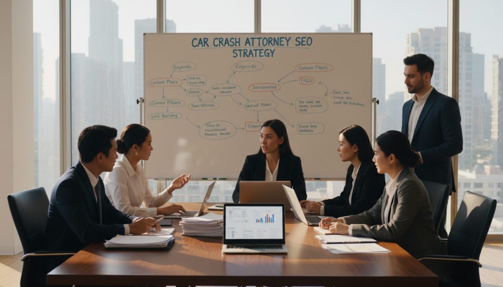 car crash attorney SEO strategy