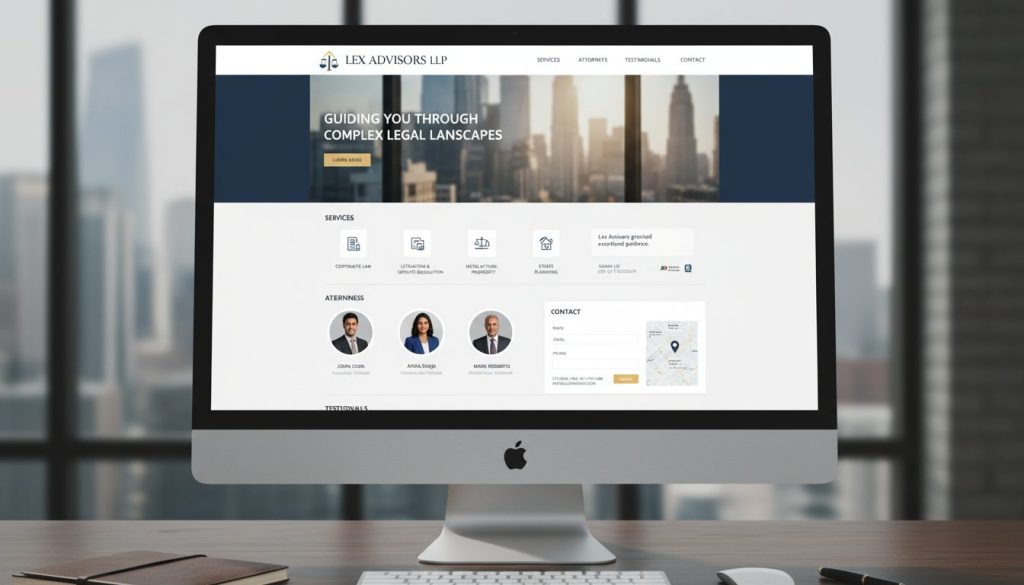 law firm website design services